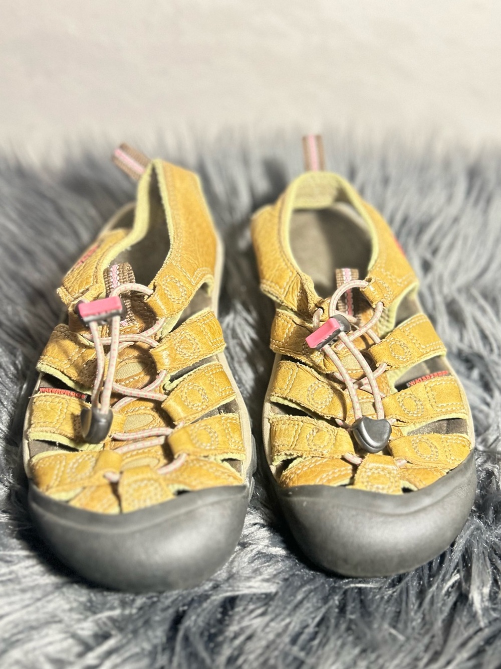 KEEN Newport Waterproof Leather Hiking Sport Sandal Closed Toe Sandals Sz 5 - Picture 7 of 9